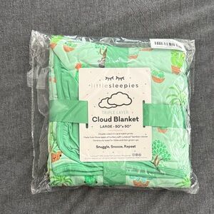 Little Sleepies Succulent Love Cloud Blanket (NIB)